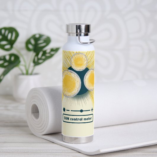 objet_3_sun制御メータ ウォーターボトル (ヨガ)