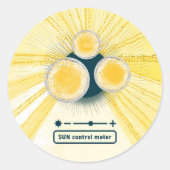 objet_3_sun制御メータ ラウンドシール (正面)