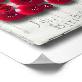 objet_4_variationsルビーマットポスター ポスター (角)