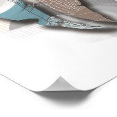 objet_8_紅葉_1マットポスター ポスター (角)