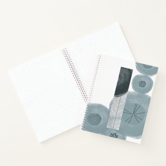 objet_9_紅葉_2スパイラルノートブック ノートブック (内部)