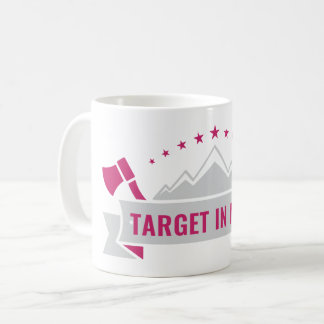 Objetivo en mente | Target in mind コーヒーマグカップ