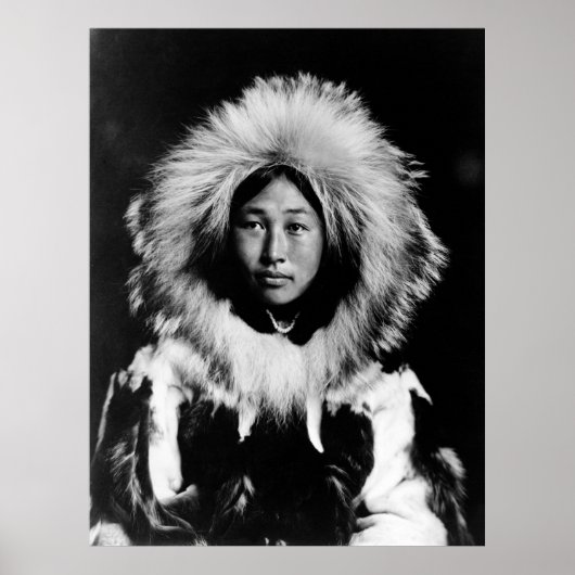 Obleka, an Eskimo Woman: 1907 ポスター (正面)