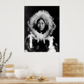 Obleka, an Eskimo Woman: 1907 ポスター (キッチン)