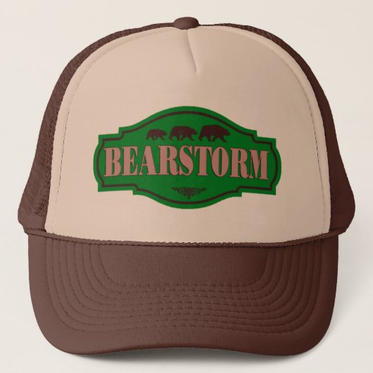 Obligitoryのトラック運転手の帽子 キャップ (正面)