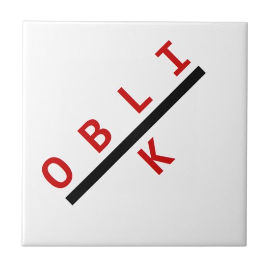 oblik rouge タイル (正面)