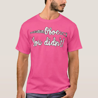 OboeおもしろいバンドTshiのマーチングバンドではなかった Tシャツ