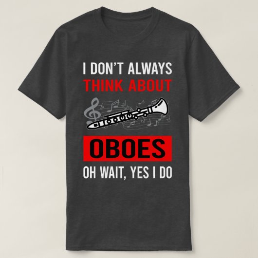 Oboeにつ考えいて Tシャツ (デザイン正面)