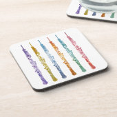 Oboeのクレヨン コースター (左側)