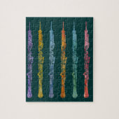 Oboeのクレヨン ジグソーパズル (縦)