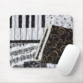 Oboeの木管楽器の楽器 マウスパッド (マウス)
