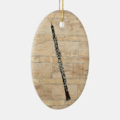 Oboeの楕円形のオーナメントのペンダント セラミックオーナメント (右)