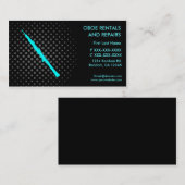 Oboeの楽器レンタルおよび修理名刺 名刺 (正面/裏面)