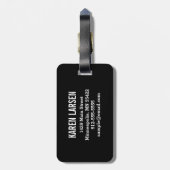 Oboeラゲッジタグ ラゲッジタグ (裏面縦)