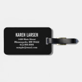 Oboeラゲッジタグ ラゲッジタグ (裏面横)