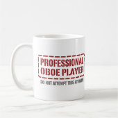 Oboe専門のプレーヤー コーヒーマグカップ (左)