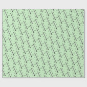 Oboe音楽楽器 ラッピングペーパー (フラット)