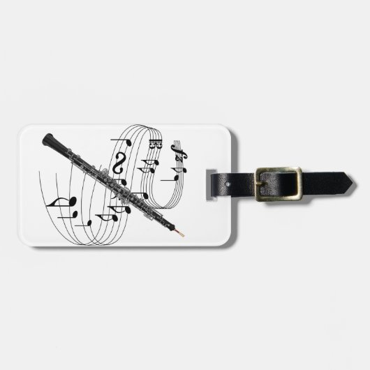 Oboe ラゲッジタグ (正面横)