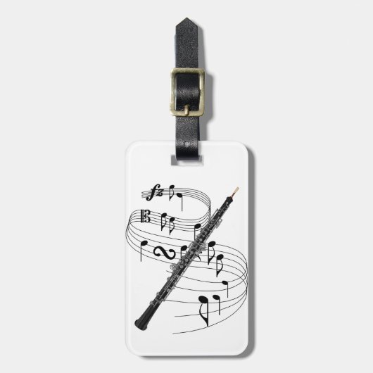 Oboe ラゲッジタグ (正面縦)