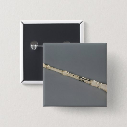 Oboe 缶バッジ (正面&裏面)