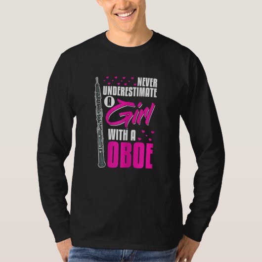 Oboe Instrument Music Player Beginner Lesson Obois Tシャツ (正面)