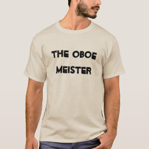 Oboe Meisterの音楽的な金管楽器 Tシャツ