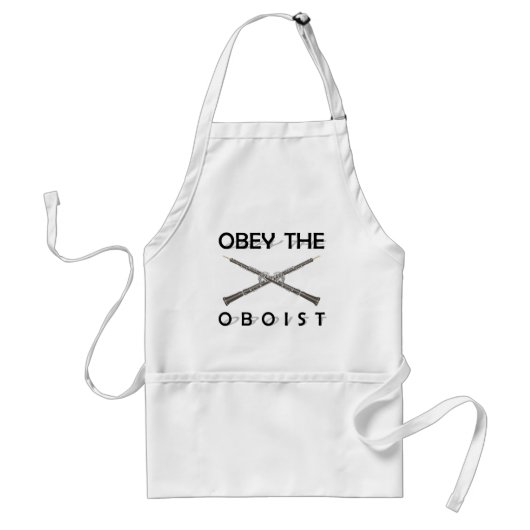 Oboistに従って下さい スタンダードエプロン (正面)