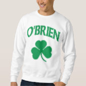 O'brienのアイルランドのシャムロックのTシャツ スウェットシャツ (正面)