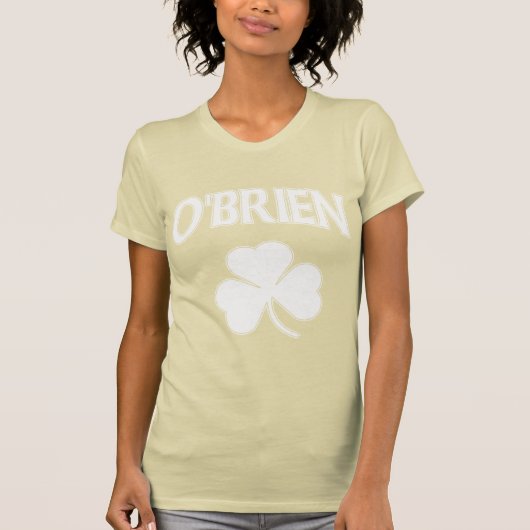 O'Brienのアイルランド人のシャムロック Tシャツ (正面)