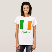 O'Brienのアイルランド人の旗 Tシャツ (正面フル)