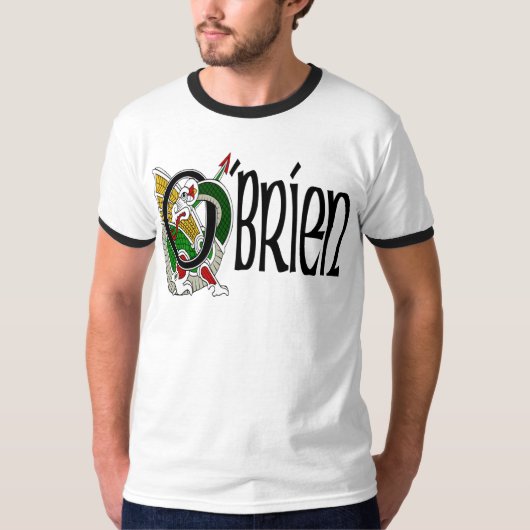 O'Brienのケルト人のドラゴン Tシャツ (正面)