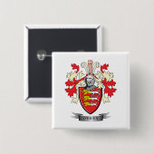 O'Brienの紋章付き外衣 缶バッジ (正面&裏面)