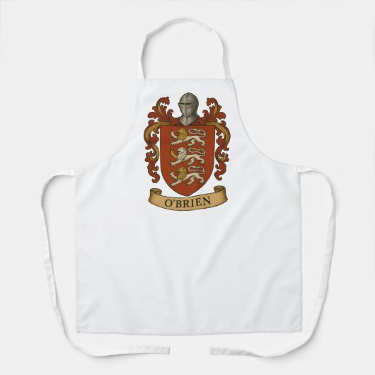 O'Brien Family Crest Apron エプロン (正面)