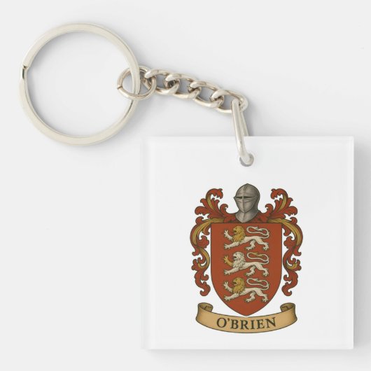 O'Brien Family Crest Keychain キーホルダー (正面)
