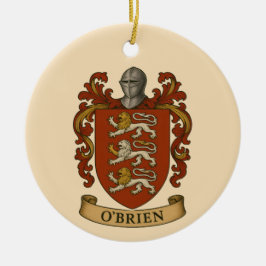 O'Brien Family Crest Magnet セラミックオーナメント