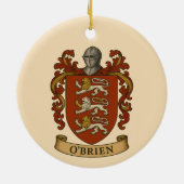 O'Brien Family Crest Magnet セラミックオーナメント (裏面)