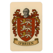 O'Brien Family Crest Magnet マグネット (縦)