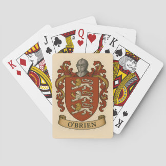 O'Brien Family Crest Poker cards トランプ