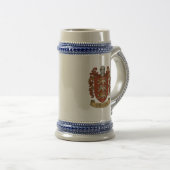 O'Brien Family Crest Stein Mug ビールジョッキ (正面右)