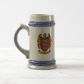O'Brien Family Crest Stein Mug ビールジョッキ (左)