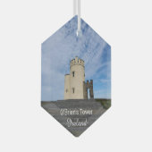O'Brien's Tower Ireland Souvenir Ceramic Ornament ガラスオーナメント (正面右)