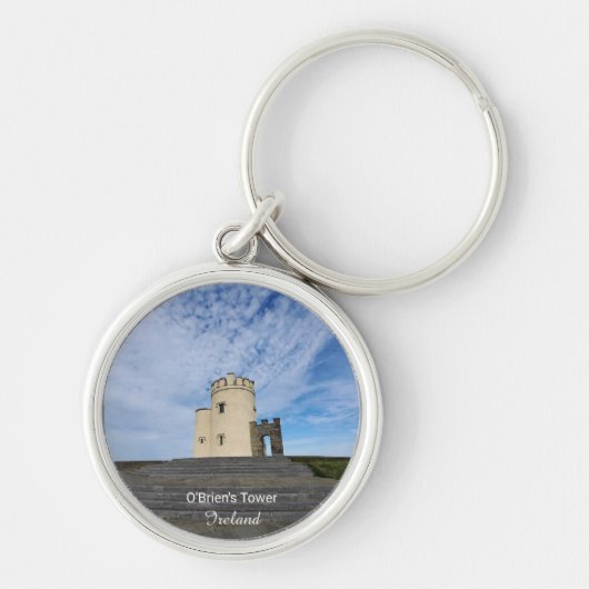 O'Brien's Tower Ireland Souvenir Keychain キーホルダー (正面)
