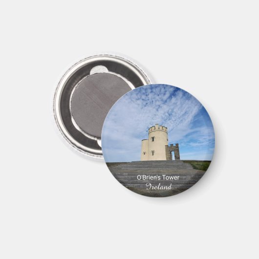 O'Brien's Tower Ireland Souvenir Magnet マグネット (正面/裏面)