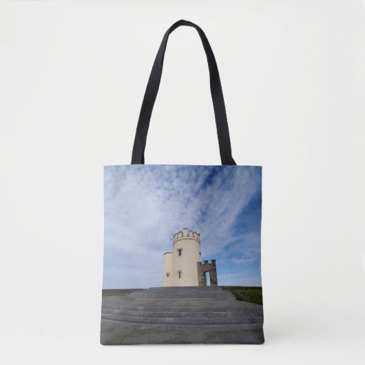 O'Brien's Tower Ireland Souvenir Tote Bag トートバッグ (正面)