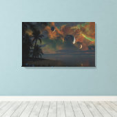 Obscura (Shores) キャンバスプリント (インサイチュ (ウッドフロア))