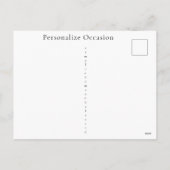 Observable Direction Deception and Truth Quote シーズンポストカード (裏面)