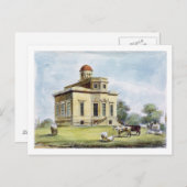 Observatory, Richmond Gardens,プレート14 from 'Kew ポストカード (正面/裏面)