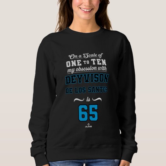 Obsession Deyvison De Los Santos 65 Miami MLBPA スウェットシャツ (正面)