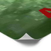 "Obsession Suppression" 36"x12" (90cm x 30cm) ポスター (角)