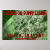 "Obsession Suppression" 36"x24" (90cm×60cm) ポスター (正面)